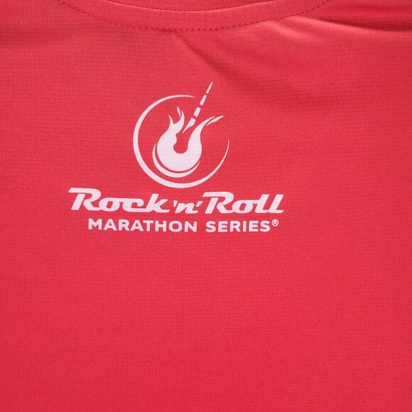 Rock n Roll Marathon Series Womens Denver Half Marathon Red T-Shirt M - Picture 6 of 8